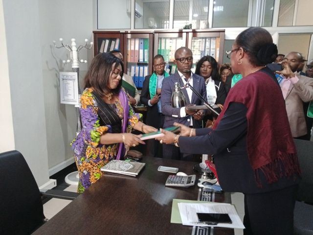 Installation de la Secrétaire Exécutif Provincial de la MESP/Kinshasa