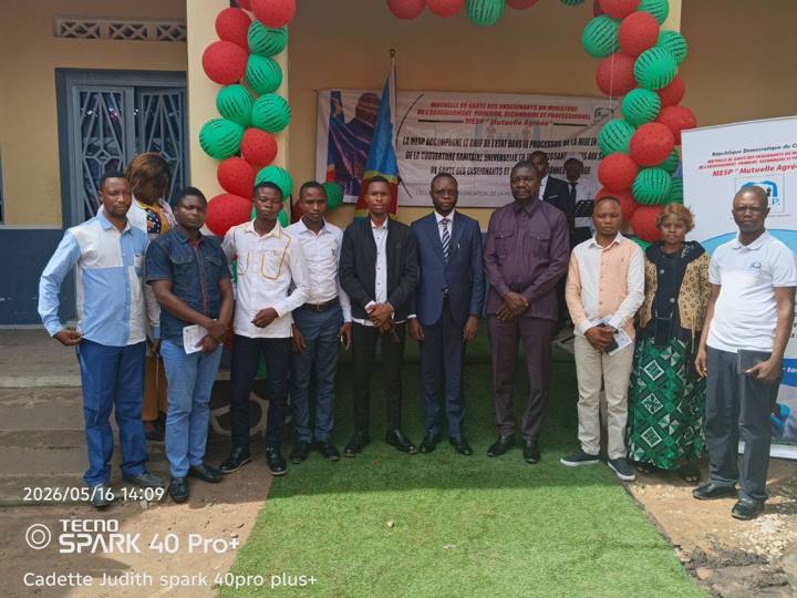 Photo 3 — Sankuru : la MESP lance officiellement l’accès aux soins médicaux des enseignant