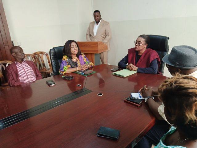 Photo 1 — Installation de la Secrétaire Exécutif Provincial de la MESP/Kinshasa